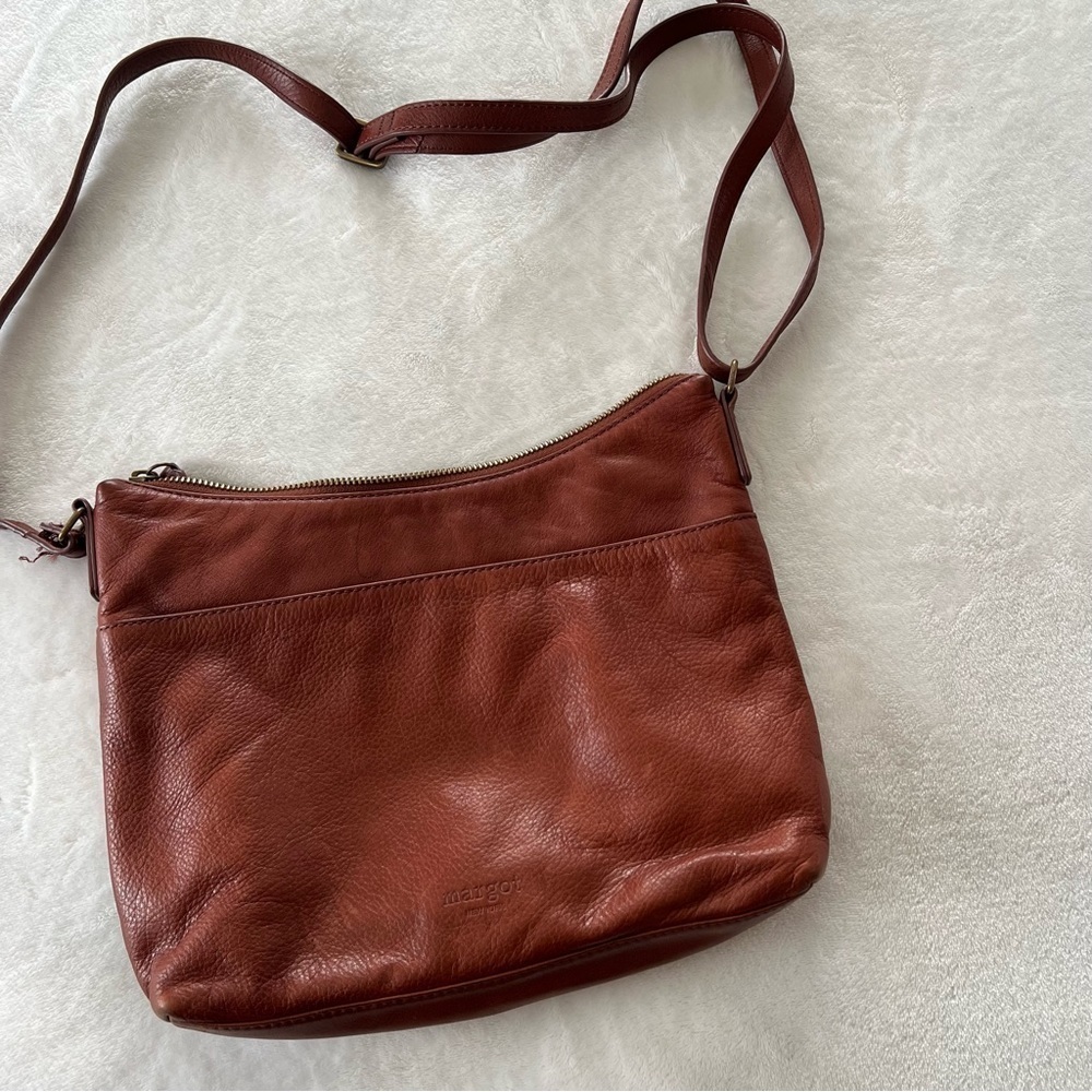 Margot Brown Crossbody Bag